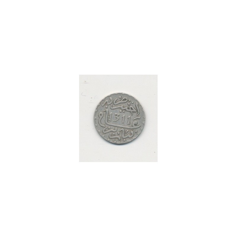 Maroc - 1/20 Rial - 1311/1894 - Hassan I