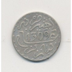 Maroc - 1/10 Rial - 1309H/1892 - Paris