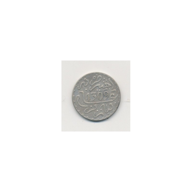 Maroc - 1/10 Rial - 1309H/1892 - Paris