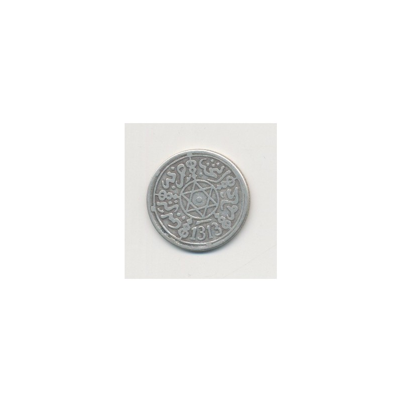 Maroc - 1/10 Rial - 1313H/1895 - Paris