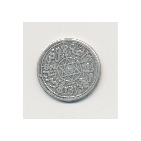 Maroc - 1/10 Rial - 1313H/1895 - Paris