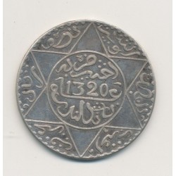 Maroc - 5 Dirhams - 1320H/1902 