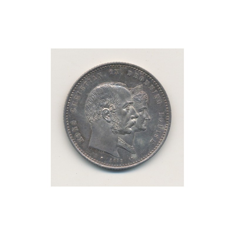Danemark - 2 Kroner - 1892