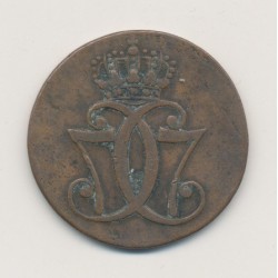 Danemark - Skilling - 1771 KM - Christian VII 2