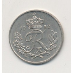 Danemark - 25 Ore - 1950 2