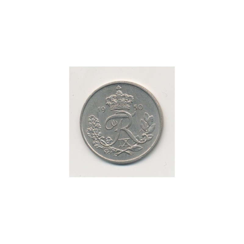 Danemark - 25 Ore - 1950