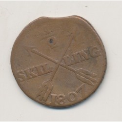 Suède - 1/2 Skilling - 1807
