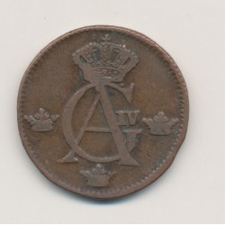 Suède - 1/2 Skilling - 1807 2