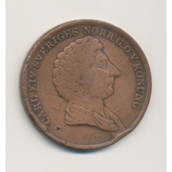 Suède - 1/2 Skilling - 1807