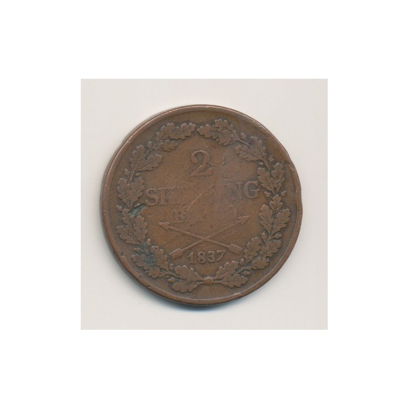 Suède - 1/2 Skilling - 1807