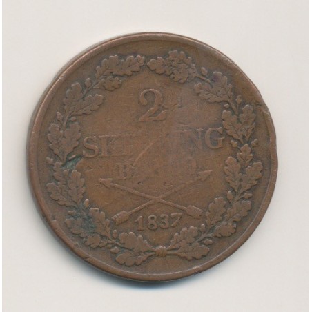 Suède - 1/2 Skilling - 1807