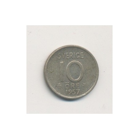 Suède - 10 Ore - 1957
