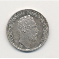 Suède - 25 Ore - 1865 ST - Carl XV