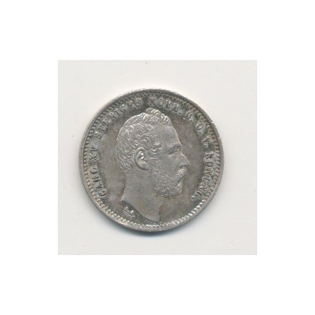 Suède - 25 Ore - 1865 ST - Carl XV