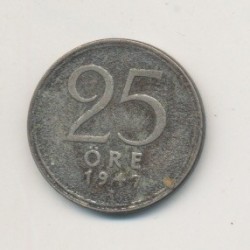 Suède - 25 Ore - 1947