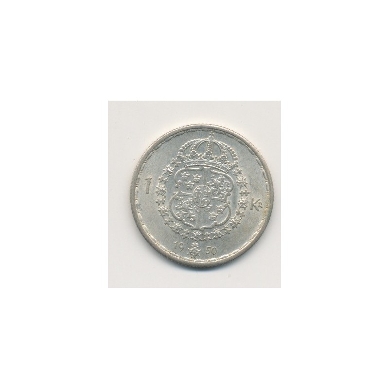 Suède - 1 Krone - 1950 - Gustaf V