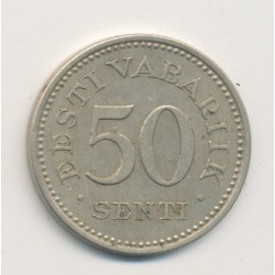Estonie - 50 senti - 1936