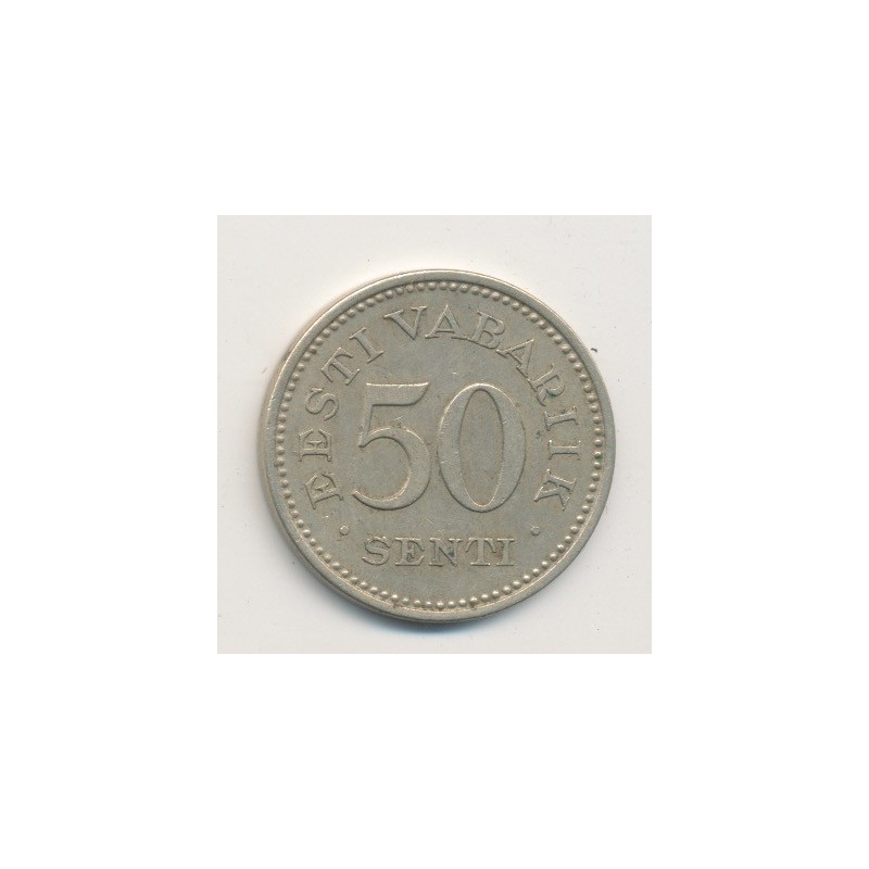 Estonie - 50 senti - 1936