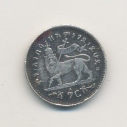 Ethiopie - Gersh - Menelik II 2