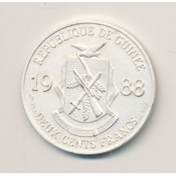Guinée - 200 Francs - 1988 - JO Barcelone 1992 - Basket 2