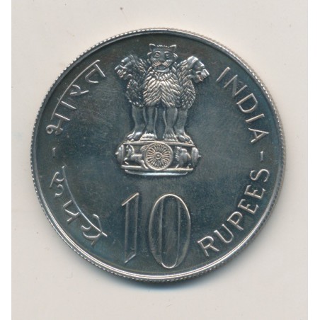 Inde - 10 Roupies - 1975