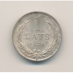 Lettonie - 1 Lats - 1924 2