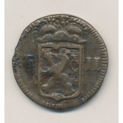 Luxembourg - 1 Sol - 1795 - Siège du Luxembourg 2
