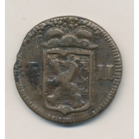 Luxembourg - 1 Sol - 1795 - Siège du Luxembourg