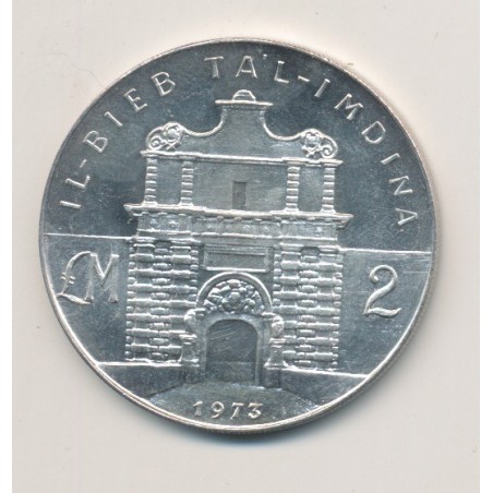Malte - 2 Pounds 1973