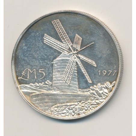 Malte - 5 Pounds 1977