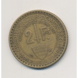Monaco - 2 Francs - 1924 - Louis II 2