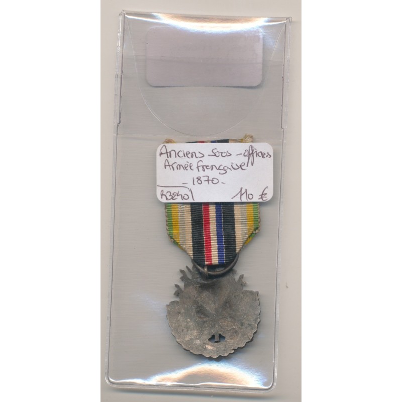 Médaille - Anciens sous officiers - Armée Française - 1870