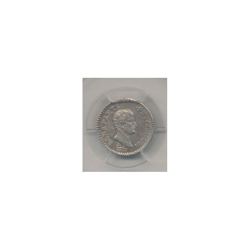 Bonaparte 1er consul - 1/4 Franc - AN 12 BB Strasbourg - PCGS MS63