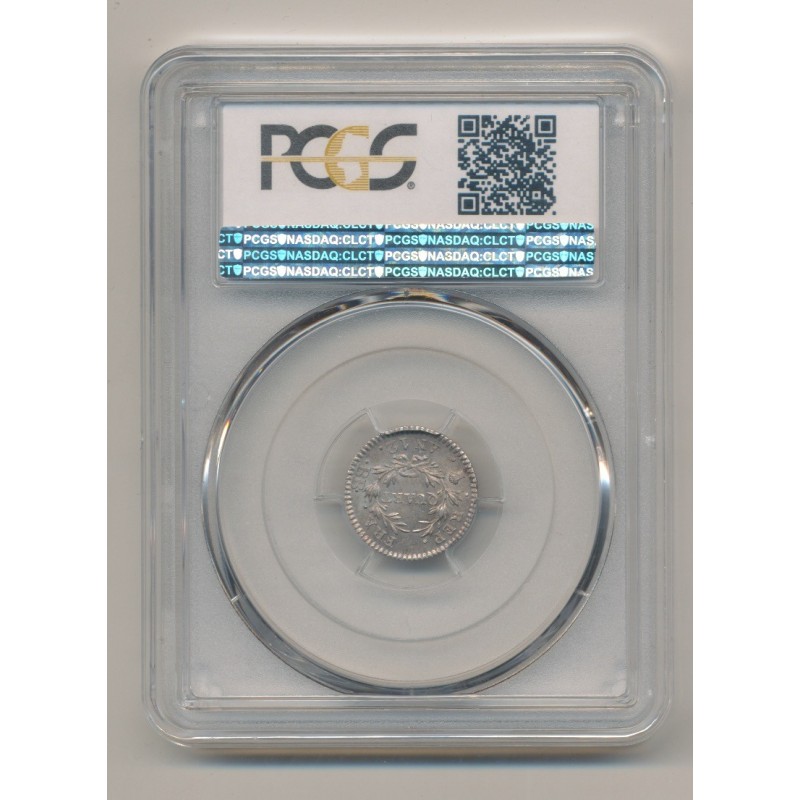 Bonaparte 1er consul - 1/4 Franc - AN 12 BB Strasbourg - PCGS MS63