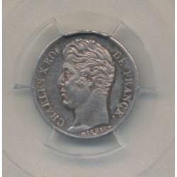 Charles X - 1/2 Franc - 1827 A Paris - PCGS MS62 2