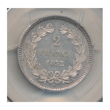 Louis philippe I - 2 Francs - 1832 A Paris - PCGS AU58