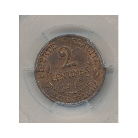 Dupuis - 2 centimes - 1907 - PCGS MS64RB