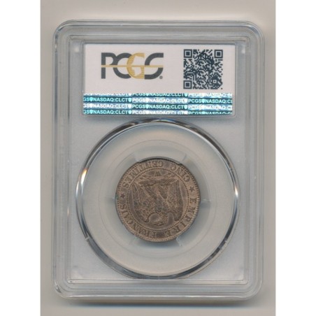 Napoléon III - Tête nue - 5 centimes - 1853 W Lille - PCGS MS64RB