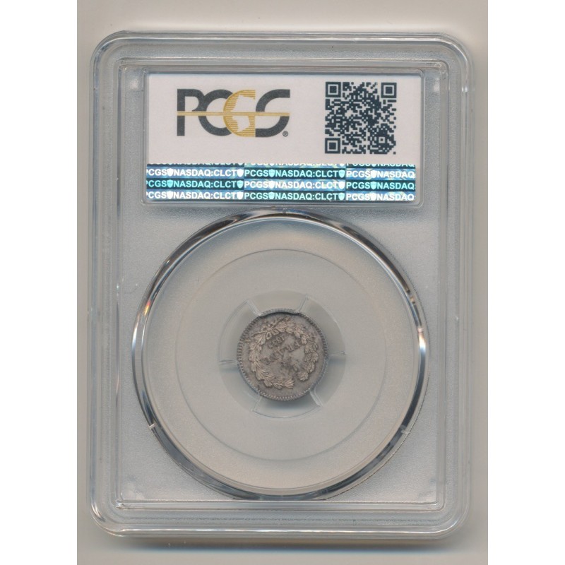 Louis philippe I - 1/4 Franc - 1832/1 A Paris - PCGS MS62