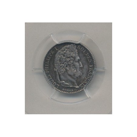 1/4 Franc Louis philippe I - 1845 W Lille