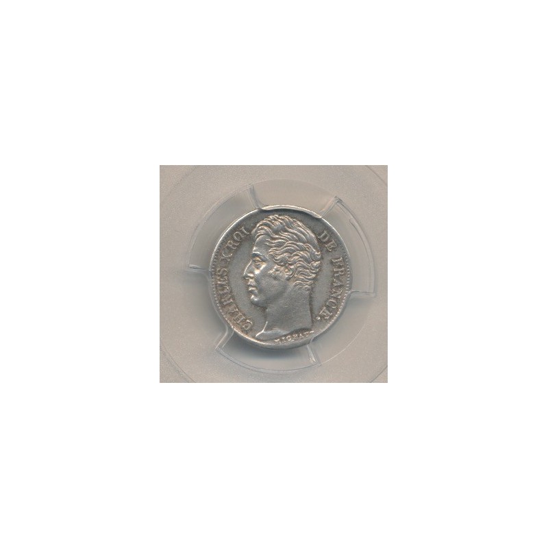 Charles X - 1/2 Franc - 1829 W Lille - PCGS MS63