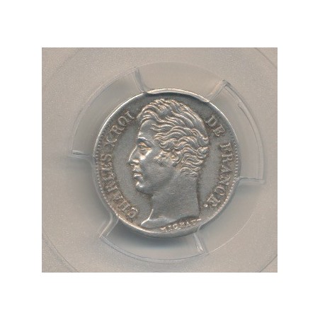 Charles X - 1/2 Franc - 1829 W Lille - PCGS MS63