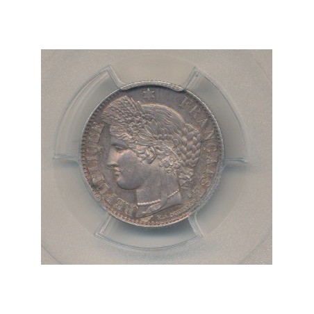 Cérès - 50 centimes - 1850 A Paris - PCGS MS64