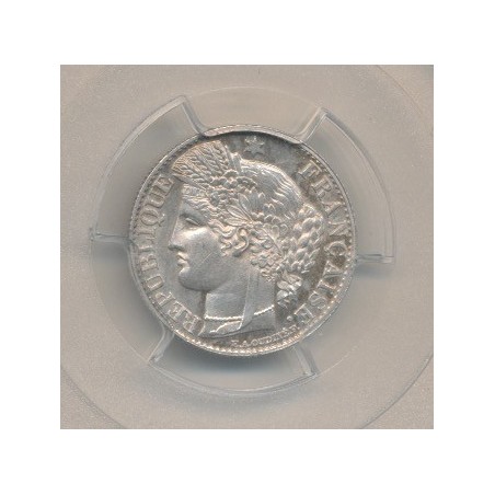 Cérès - 50 centimes - 1882 A Paris - PCGS MS64