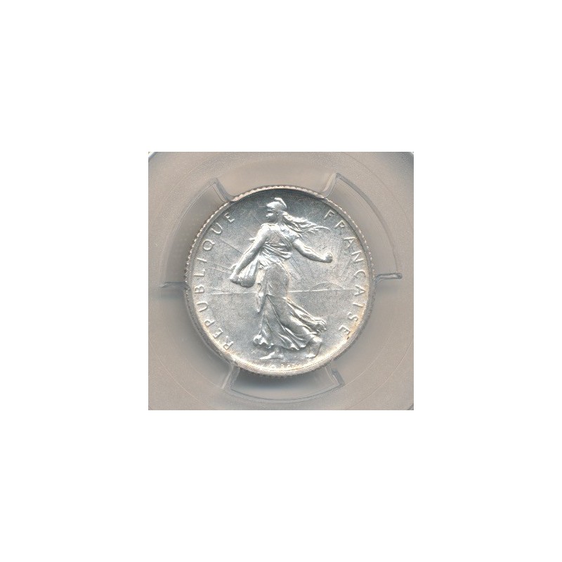 Semeuse - 1 Franc - 1901 - argent - AU58