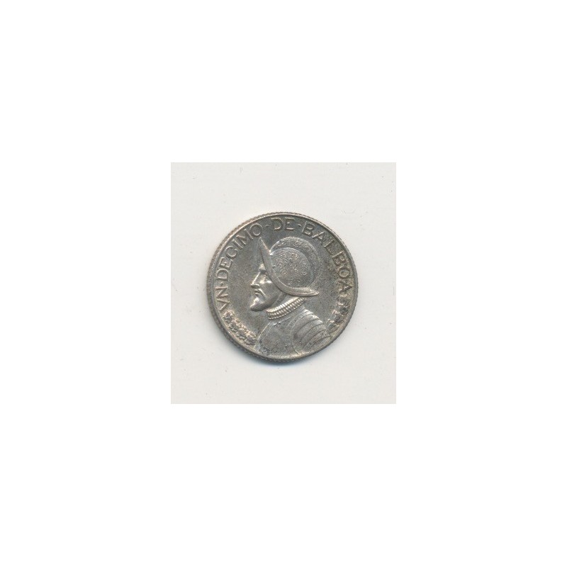 Panama - 1/10 Balboa - 1930 - argent