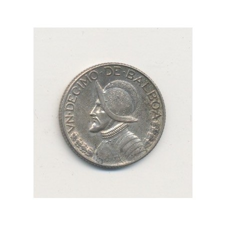 Panama - 1/10 Balboa - 1930 - argent