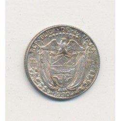 Panama - 1/10 Balboa - 1930 - argent 2