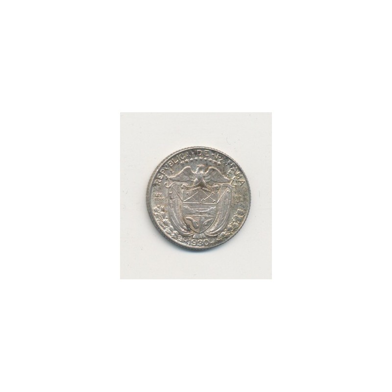 Panama - 1/10 Balboa - 1930 - argent