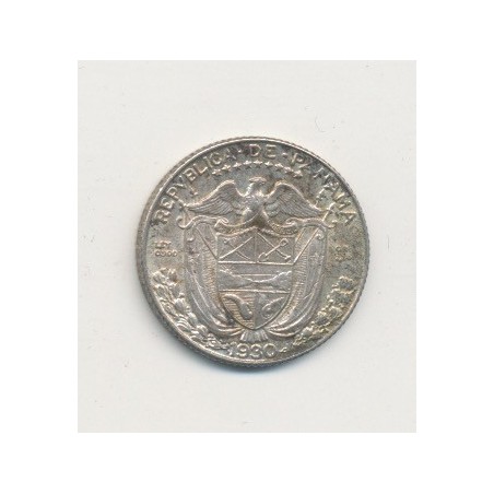 Panama - 1/10 Balboa - 1930 - argent